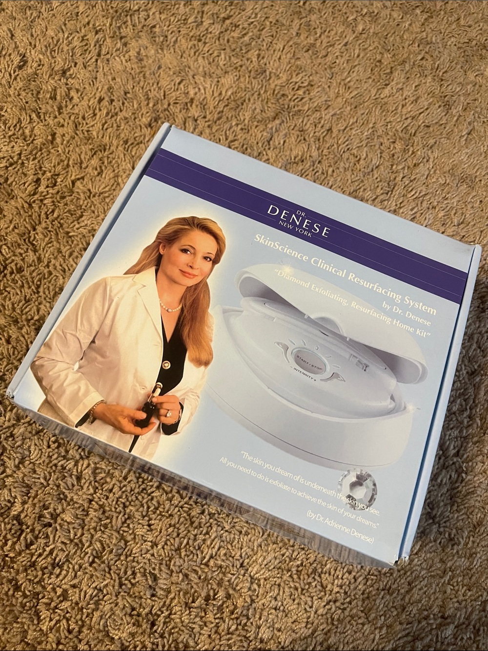 Dr. Denese SkinScience Clinical Resurfacing System - White & Purple Packaging